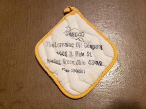 Sunoco Oven Mitt Advertising Lorraine Oil company Bowling Green Ohio 1960s? - Picture 1 of 2