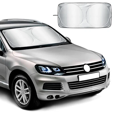 Juyioudy Fit For American Austin Car Windshield Cover Sun Visor Shade Foldable - Image 1 of 4