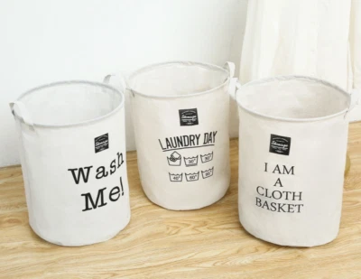 Hamper Laundry Basket, Foldable Laundry Basket Storage Basket Sorter, Waterproof - Image 1 of 2