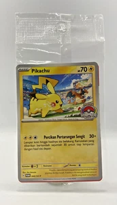 Special Pokemon Card Indonesia Pikachu Promo World Championships 2023 - (SEALED) - Picture 1 of 5