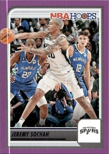 Jeremy Sochan - 2023-24 NBA Hoops - Purple #54 - Bild 1 von 2