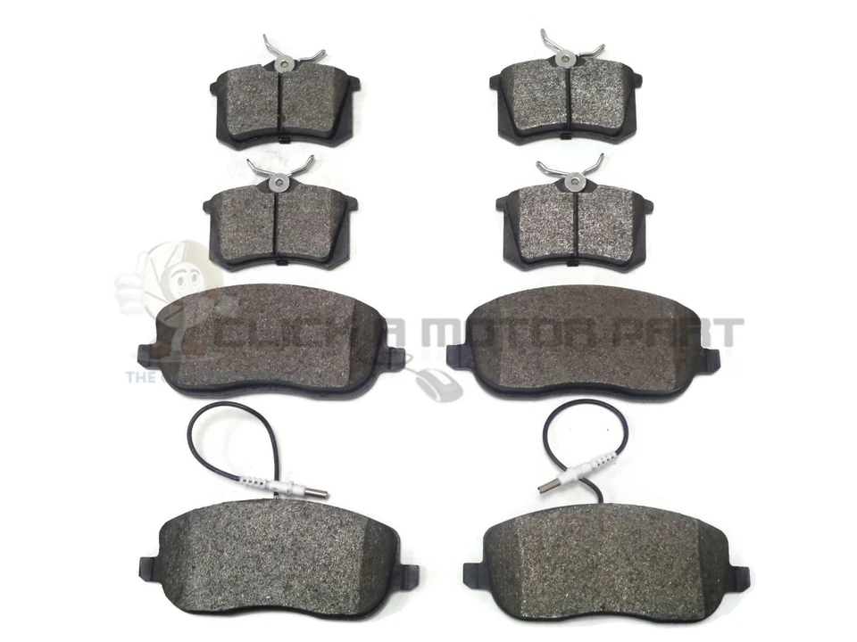 PEUGEOT 807 2.0 2.0 HDi 2.2 HDi 2002-2011 FRONT AND REAR BRAKE PADS NEW FULL SET - Image 1 of 1
