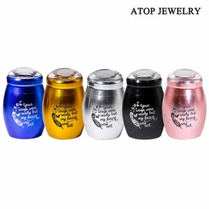 NUEVA Urna de Cremación para Cenizas y Fotos Miniatura Funeral Memorial 5 Colores - Imagen 1 de 10