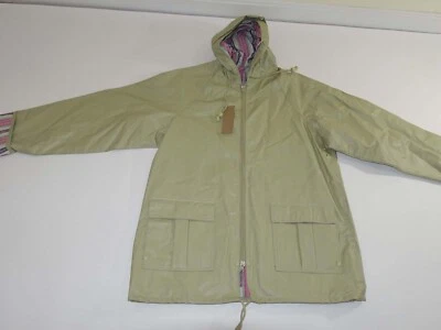Abrigo de lluvia Rain-Slicks by De MTC para mujer grande nuevo con etiquetas verde aguacate con capucha vintage L Foto 1 de 4