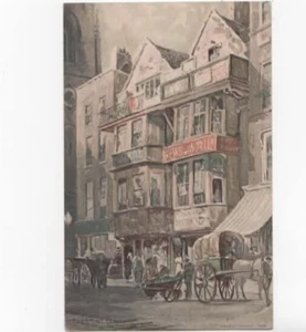 Fleet Street London England 1908 Postkarte - Bild 1 von 2