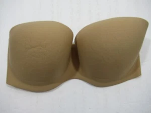 Felina Hint of Skin Strapless Contour Bra 36D Beige Underwire 6202 - Picture 1 of 3