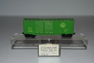 N Scale Kadee 23010 Ashley Drew & Northern 40' Double Door Boxcar 2415 C8081 - Image 1 of 2