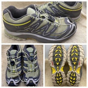 Salomon XA Comp 5 Trailrunningschuhe Sneaker Schnürschuhe grün grau Damen US 6,5 - Bild 1 von 17