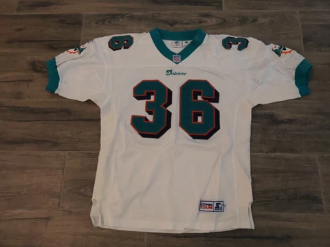 Stanley Pritchett Miami Dolphins NFL Football Jersey Starter Sewn Authentic 48 L Cover