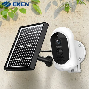 EKEN Full HD Outdoor Indoor Solar CCTV Security Wide 1080P Astro WIFI Camera UK - Picture 1 of 11