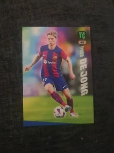 💥 Panini Top Class Football Card 2024 Frankie De Jong #49 Barcelona - Bild 1 von 2