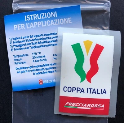 PATCH UFFICIALE COPPA ITALIA FRECCIAROSSA 2021-2024 OFFICIAL Stilscreen