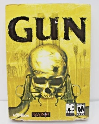GUN Neversoft Activision Western/Action Video Game PC CD-ROM Factory Sealed 17+ - Image 1 of 4
