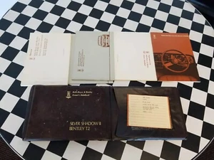 Original, 78-80 Rolls-Royce Silver Shadow II/ Bentley T2 Owners Manual/Handbooks - Picture 1 of 10