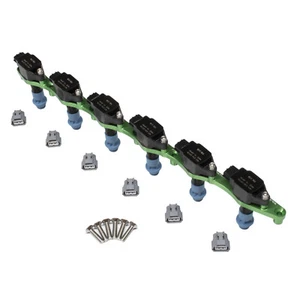 TAARKS Hitachi Ignition Coil Conversion Kit Green RB to R35 GTR RB20 RB25 RB26 - Picture 1 of 4