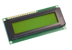 Display Elektronik LCD Modul Dot Matrix 16x2 LED gelb-grün 30cd-m2 - Bild 1 von 1