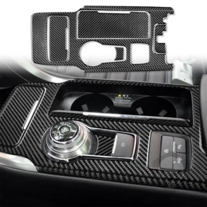 7Pcs Carbon Fiber Center Console Gear Shift Cover For Ford Fusion Mondeo 2017-19 - Picture 1 of 12