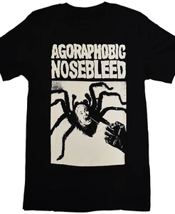 Agoraphobic Nosebleed band album black T-shirt Unisex All sizes XA566 - Picture 1 of 4