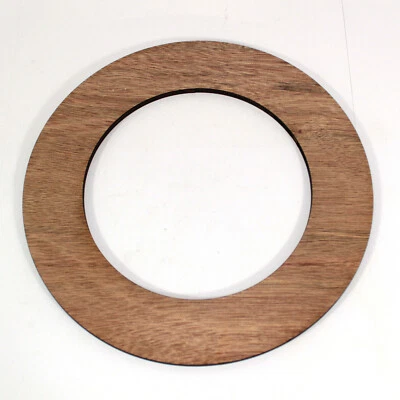 Wooden Hoops Circle Plywood 5mm 200mm x 150mm hole (25mm Hoop) laser cut - Image 1 of 2