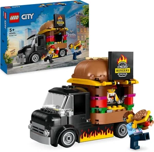 LEGO City Burger Truck Set with Toy Car and Accessories for Kids 60404 - Bild 1 von 9