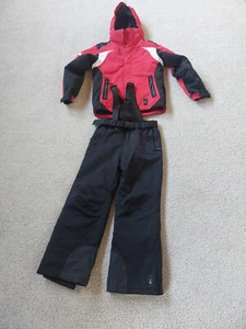 Killtec Skianzug 152 Jungen, schwarz rot , nur 1 Saison benutzt - Bild 1 von 7