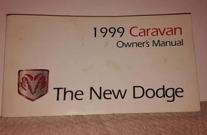 1999 DODGE CARAVAN OWNERS MANUAL 99 OWNER'S SET W/ CASE - Bild 1 von 8