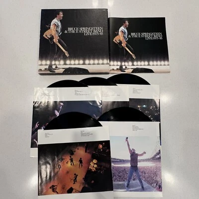 Bruce Springsteen & The E Street Band Live 1975-85 5 LP Record Box Set Lyrics - Image 1 of 4