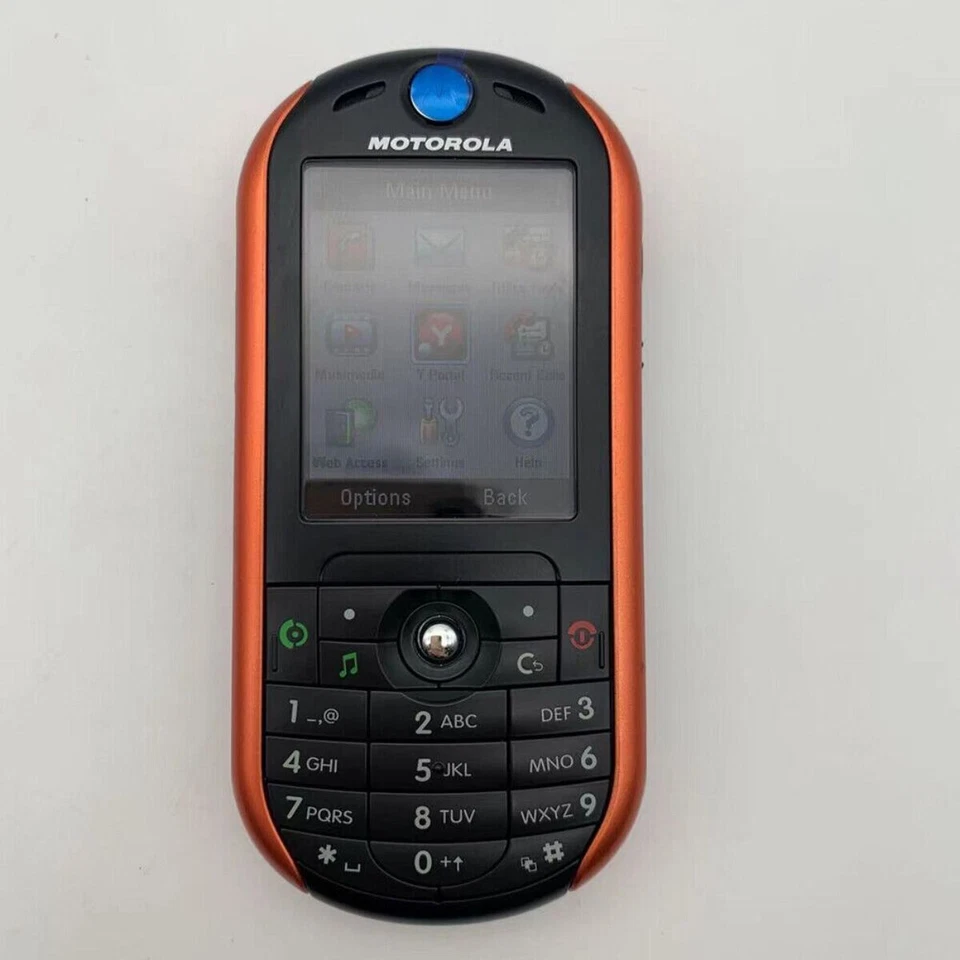 Original Motorola ROKR E2 Unlocked Tri-band 2G GSM Linux OS Cellphone FM Camera - Immagine 1 di 4