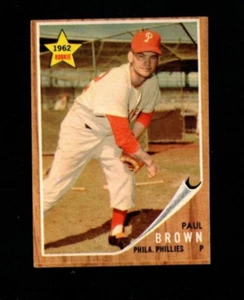 1962 Topps # 181 Paul Brown NM - Bild 1 von 2