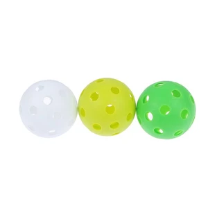 72MM Floorball Stick Ball PVC Plastic Soft Baseball Balls Sport Practice b R TO - Picture 1 of 15