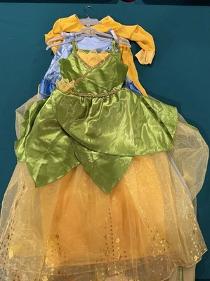 Disney Princesa Tiana Vive Tu Historia Juego de 3 Vestir Verde Azul Amarillo 7/8 Foto 1 de 4