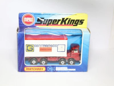 Contenedor Matchbox Superkings K-24 Scammell en caja original - Como nuevo lote vintage 1 Foto 1 de 4