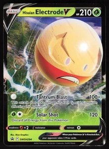 Hisuian Electrode V - SWSH294 Pokemon SWSH: Sword & Shield Promo Cards Promo NM - Picture 1 of 2