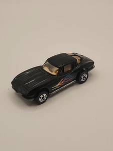 Vintage Hot Wheels 1963 Chevy Corvette  Black Split Window 1:64 Diecast Look - Picture 1 of 8