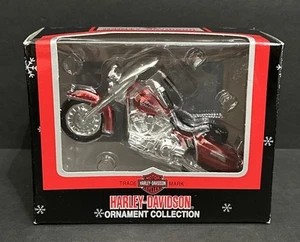 Harley Davidson Ornament Cavanagh Collection Red Harley Motorcycle 2001 - Picture 1 of 24