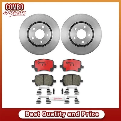 Front Disc Brake Pad Set Disc Brake Rotor fits 2008-2008 Chevrolet Cobalt - Image 1 of 4
