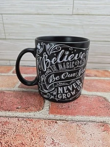 Disney Parks Tafel groß Kaffeetasse Becher schwarz-weiß Disneyland World - Bild 1 von 6