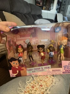 The Proud Family Louder and Prouder Penny Proud and Family Mini Figurines Set - Picture 1 of 6