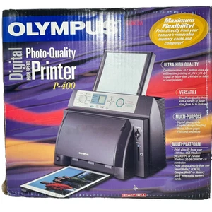 Impresora térmica portátil Olympus Camedia P-400 de alta velocidad con calidad fotográfica digital - Imagen 1 de 16