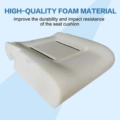 Asiento inferior del conductor blanco espuma para Dodge Ram 1500 2500 3500 1994 1995 1996 1997 Foto 1 de 4