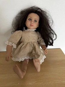 MY TWINN 23" Inch Poseable Doll Brown Hair Blue Eyes 2007 - Picture 1 of 7