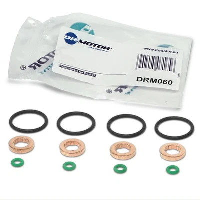 4x Dichtung Düsenhalter Dichtungssatz Einspritzdüse MERCEDES-BENZ DRM060 - Bild 1 von 4