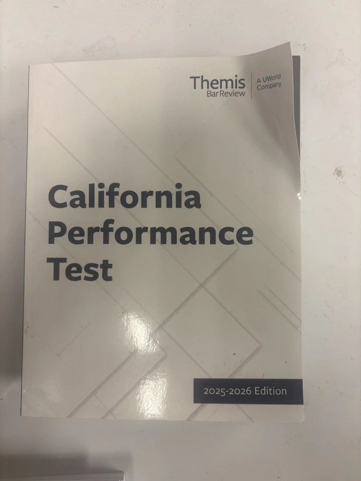 Themis Bar Review - California Performance Test - 2025-2026 Edition - Image 1 of 1