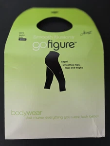 GO FIGURE Hanes Smooth Illusions NUDE Gr. M CAPRI glättet Hüften, Beine, Oberschenkel - Bild 1 von 5