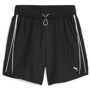 Puma Fit Move Drawstring Woven Athletic Shorts Womens Black Athletic Casual Bott - Picture 1 of 2