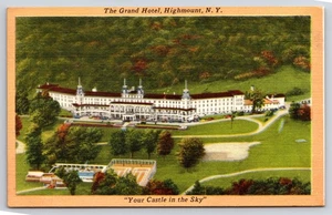 The Grand Hotel Highmount NY Linen Catskills Mountain Resort View - Imagen 1 de 2