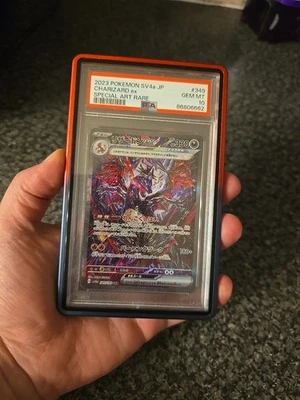 Pokémon TCG Charizard EX 349/190 Shiny Treasure SAR Japanese - PSA 10 GEM MINT - Image 1 of 4