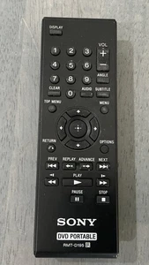 Sony RMT-D195 TRAGBARER DVD PLAYER FERNBEDIENUNG ORIGINAL OEM NEU - Bild 1 von 2