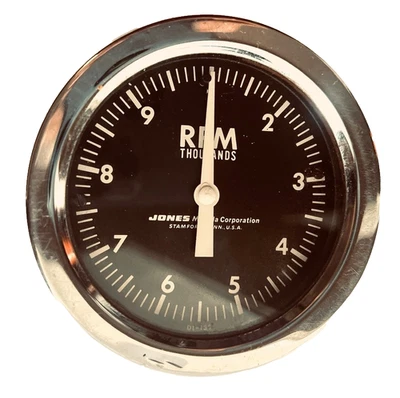 Jones Motrola Tachometer Mechanical  NOS NIB Vintage 5101-113 1-2 Ratio 10K RPM - Image 1 of 4