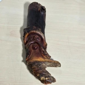 Vintage P Wells Trees of Mystery Souvenir Wood Carving Face forest spirit folk - Picture 1 of 6